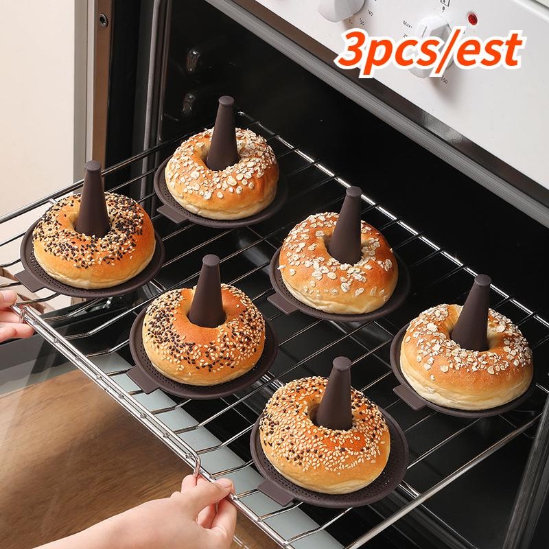 Donut Mold Silicone - 3Pcs/Set Donut Silicone Baking Mold DIY