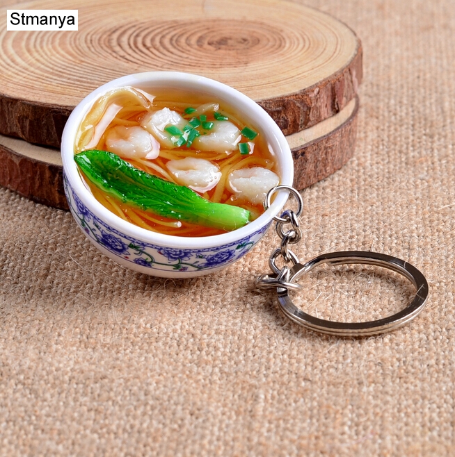 New Simulation Food Key Chains - Dim Sum Basket ulasan dan harga
