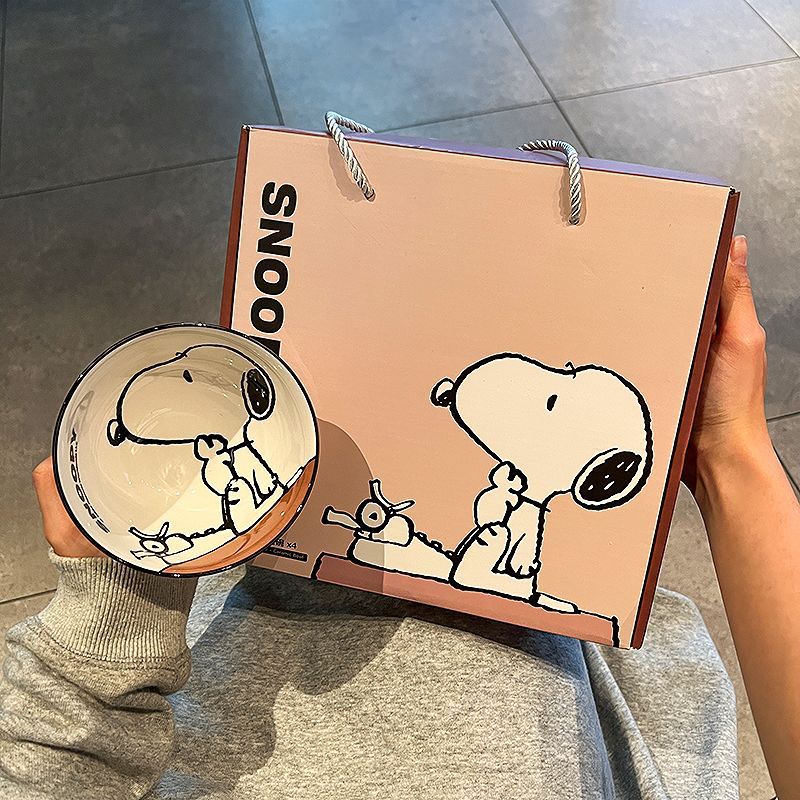 Snoopy Ceramic Bowl Set 2025 N - Dim Sum Basket ulasan dan harga