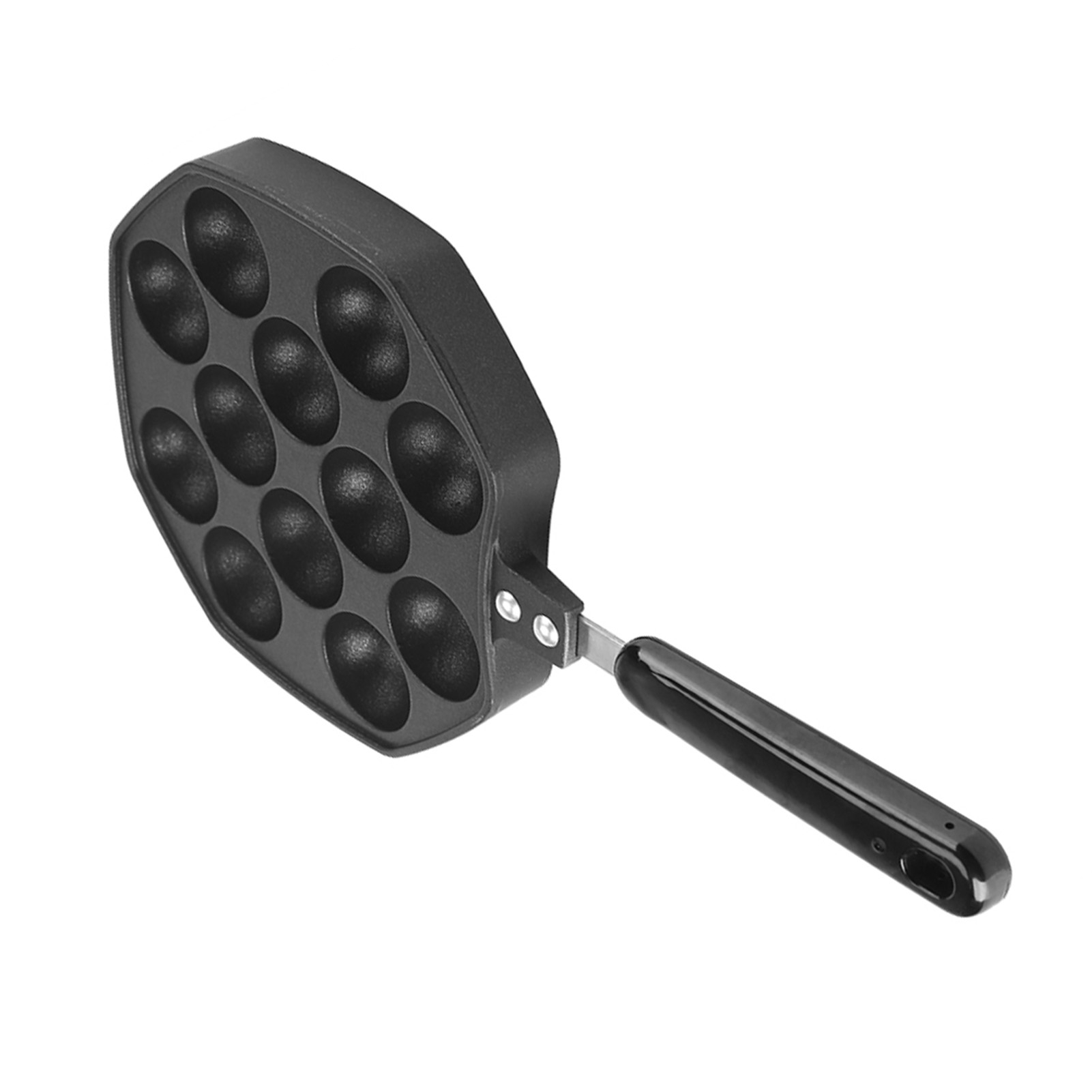 12 Cavities Aluminum NOn stick - Takoyaki Grill Plate ulasan dan harga