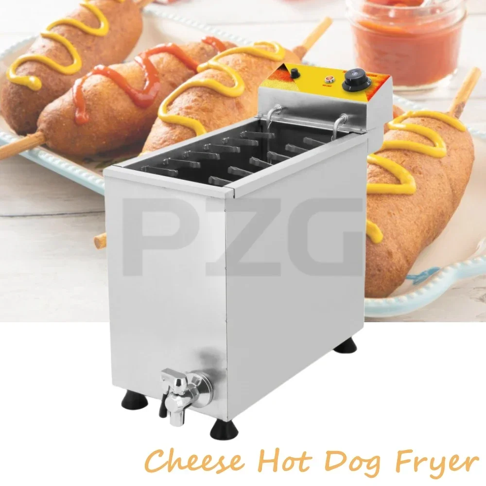 Large Capacity Electric Deep F - Corn Dog Stick ulasan dan harga