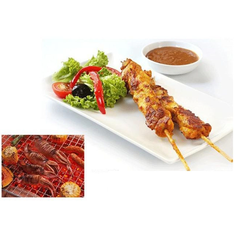 100pcs 20-50CM Disposable Food - Corn Dog Stick ulasan dan harga