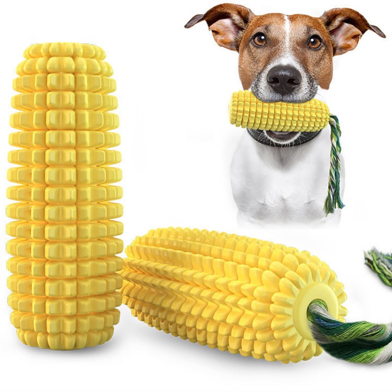 Squeaky Corn Dog Toothbrush Ch - Corn Dog Stick ulasan dan harga