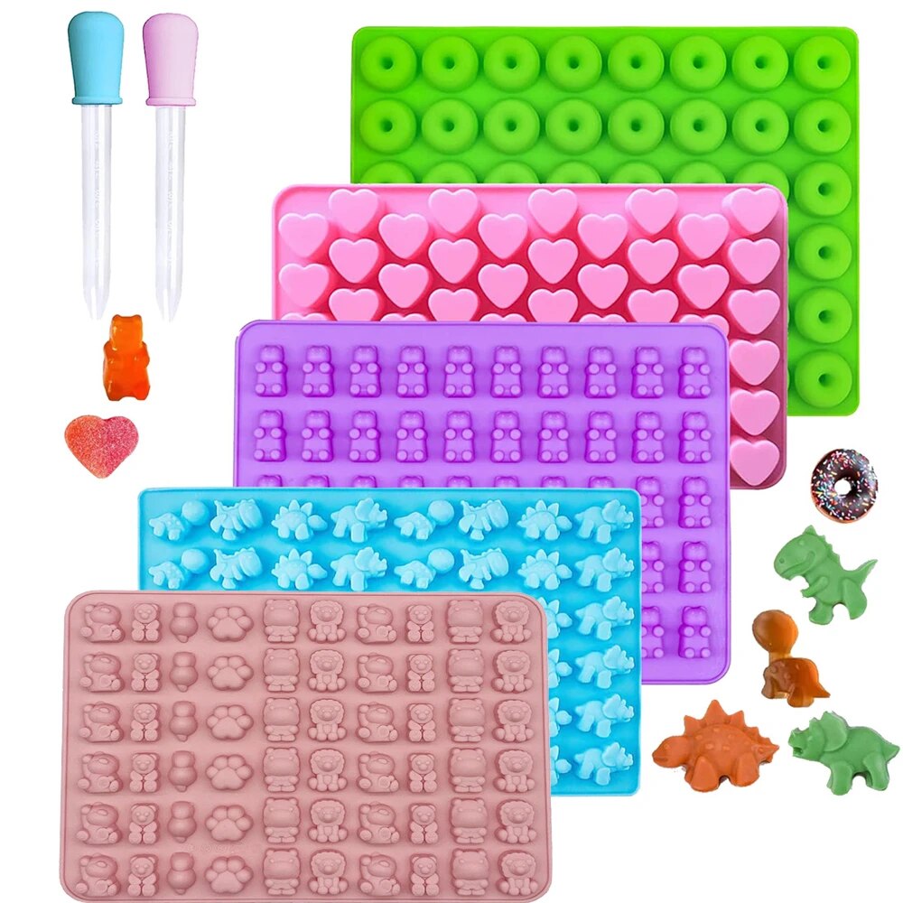 Gummy Bear Molds Silicone Mini - Donut Mold Silicone ulasan dan harga