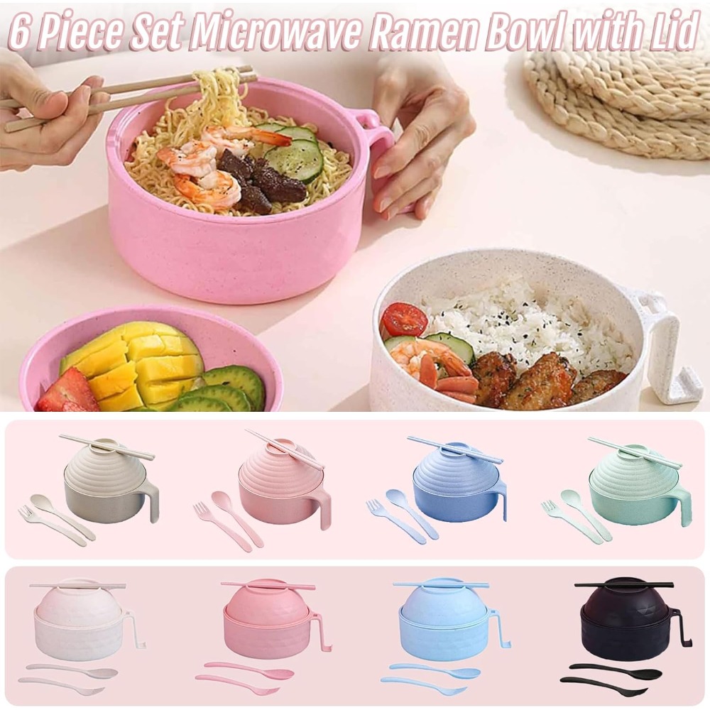 Microwave Ramen Bowl 6-Piece S - Dim Sum Basket ulasan dan harga