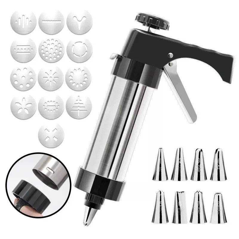 Multipurpose Aluminum Cookie M - Churros Maker Gun ulasan dan harga
