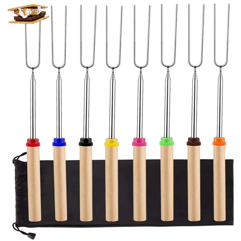 8Pcs Barbecue Skewers Stainles - Hot Dog Press ulasan dan harga