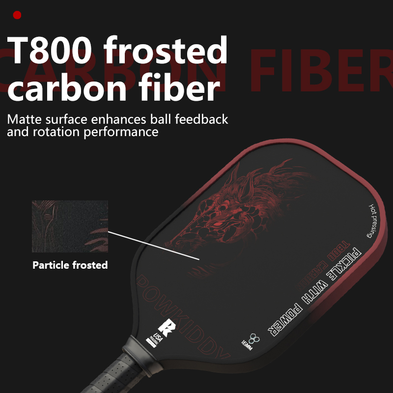 T800 Carbon Fiber Pickleball P - Crepe Pan Carbon ulasan dan harga