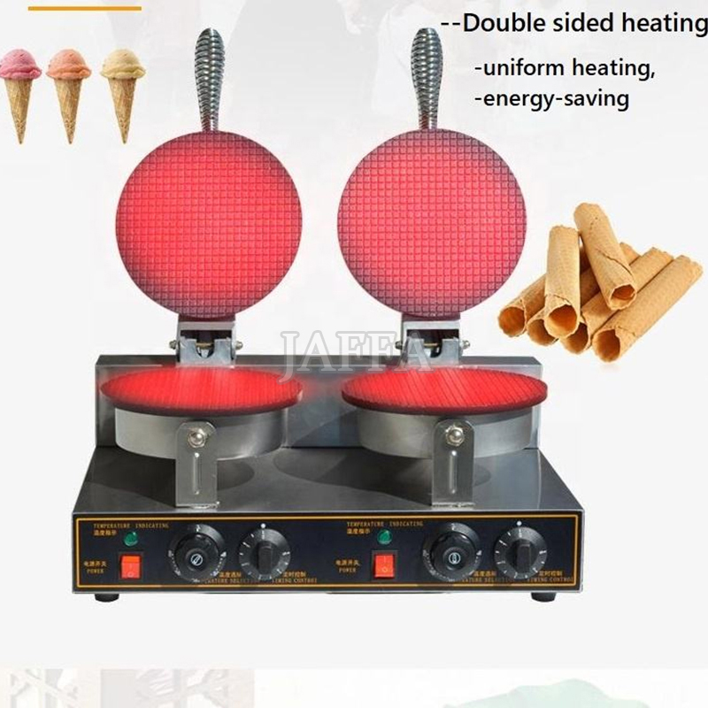 Double Head Ice Cream Cone Mak - Waffle Cone Maker ulasan dan harga
