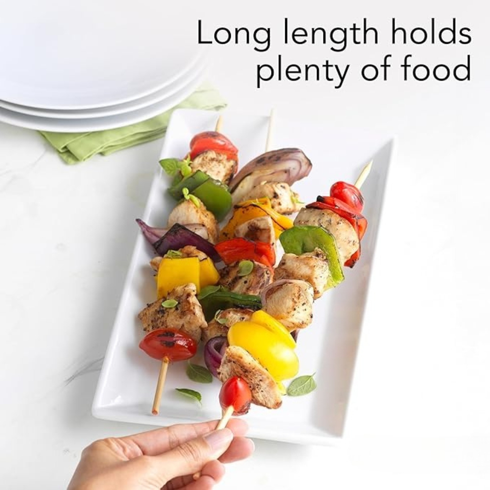 90-1350Pcs BBQ Bamboo Sticks D - Corn Dog Stick ulasan dan harga