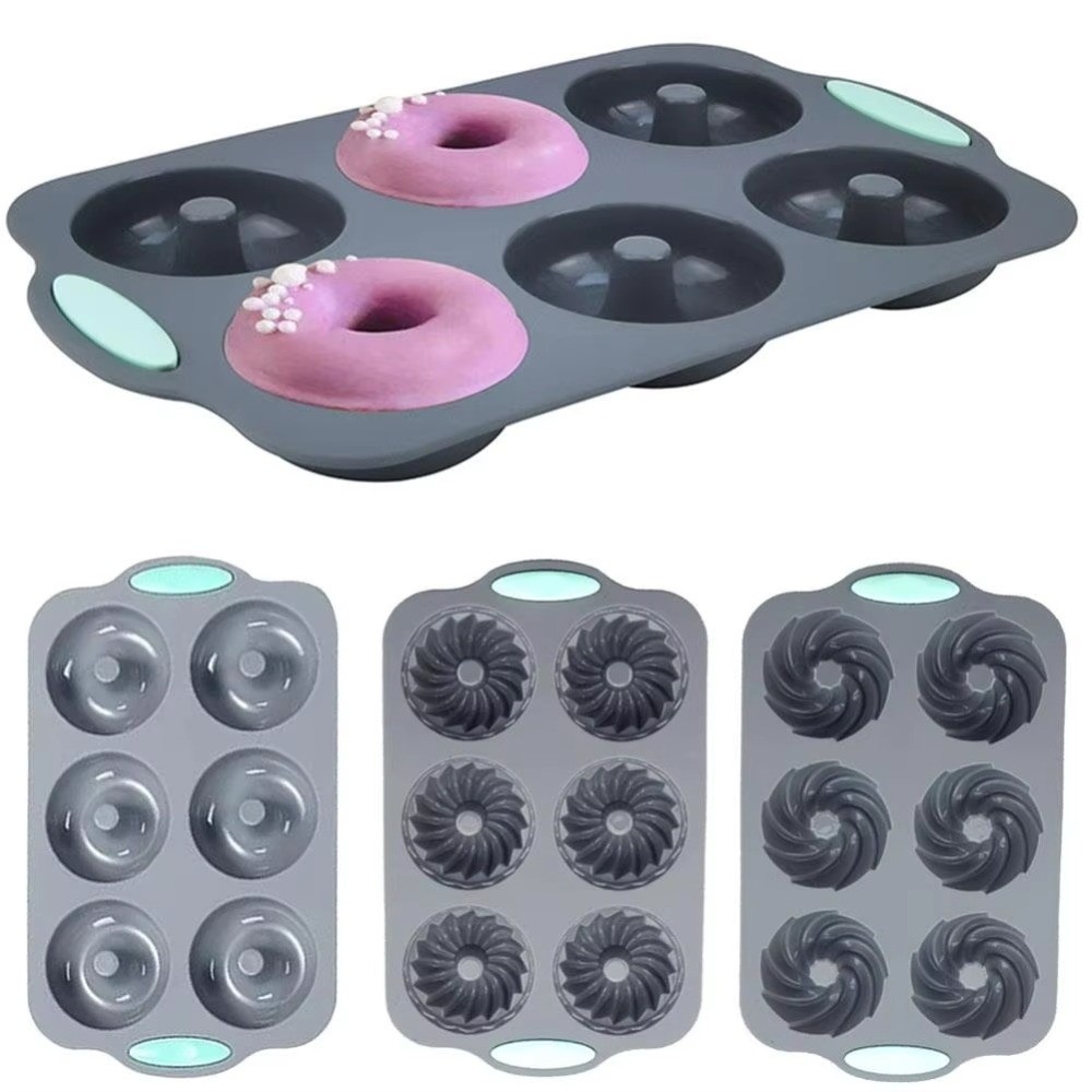 Non Stick Silicone Donut Mold  - Donut Mold Silicone ulasan dan harga