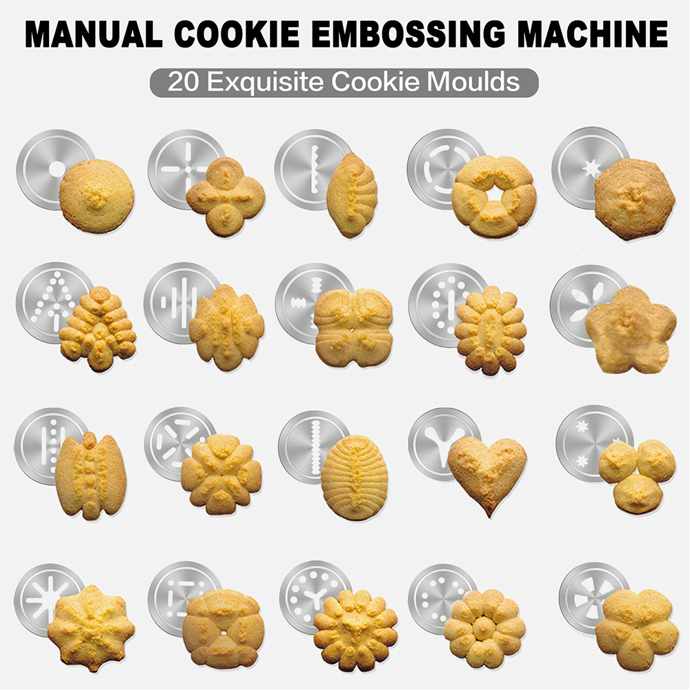 10/20pcs Aluminum Cookie Maker - Churros Maker Gun ulasan dan harga