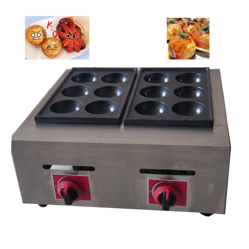 Commercial Electric/Gas Fish B - Takoyaki Grill Plate ulasan dan harga