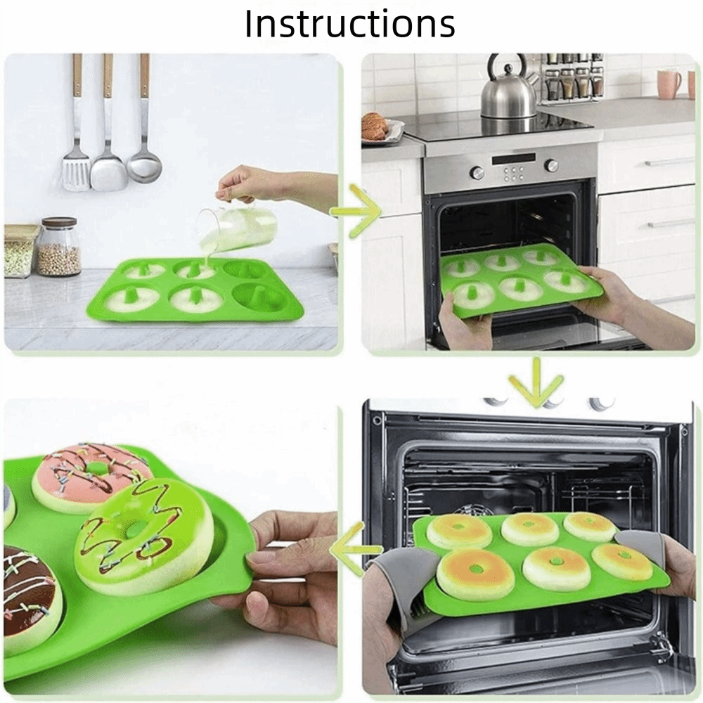 New Silicone Donut Mold High T - Donut Mold Silicone ulasan dan harga